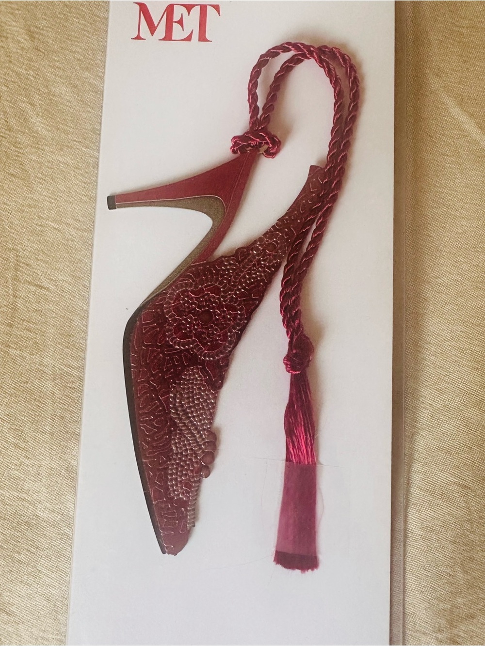 NWT - The Metropolitan Museum of Art - set of (4) etched metal bookmarks - Picture 5 of 6